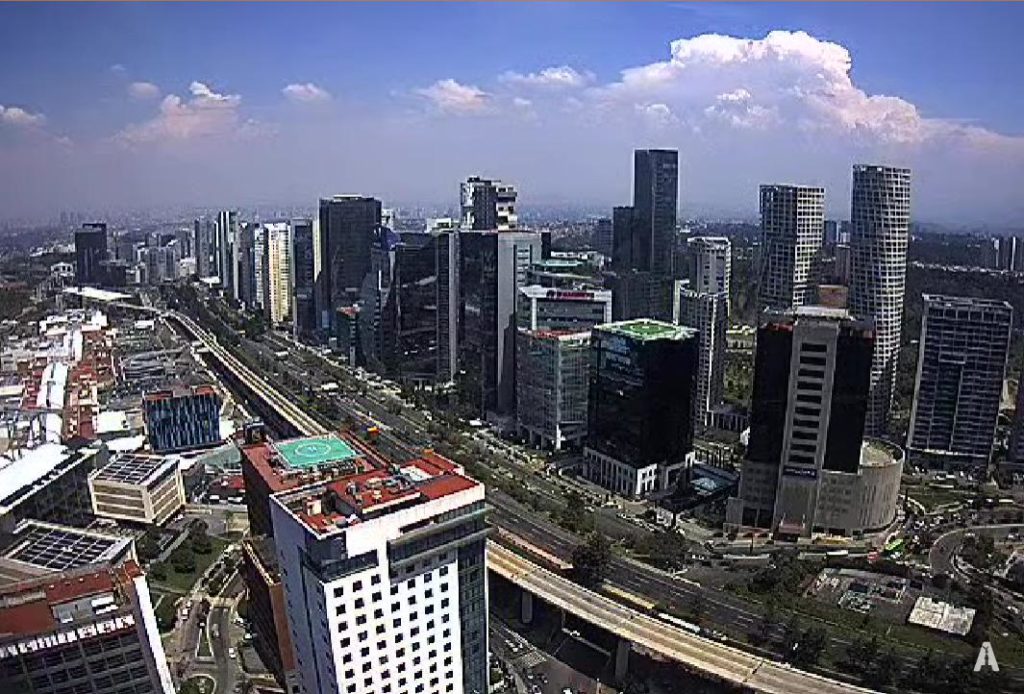 Santa Fe in Mexico City webcam