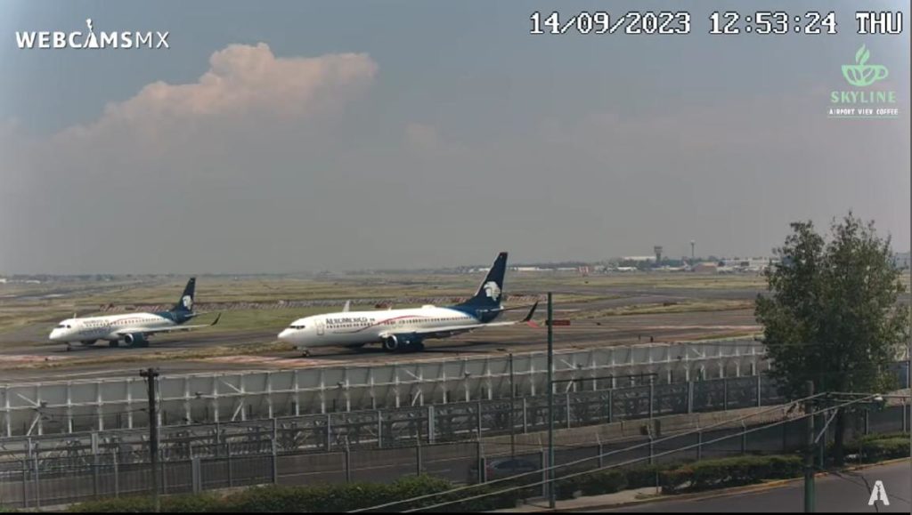 mexico city airport webcam planes taking off at mexico city international airport 